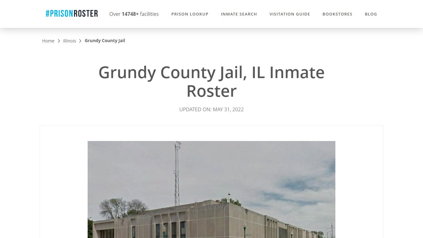 Grundy County Jail, IL Inmate Roster - Prisonroster